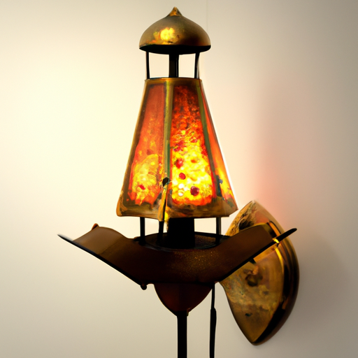 Art Nouveau Lampe